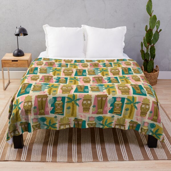 Item preview, Retro Hawaiian Island Tiki Art & Tiki Pattern designed and sold by kim BLiSS design.