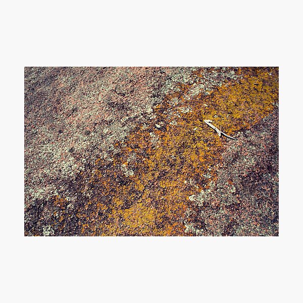 Rainbow rocks Photographic Print