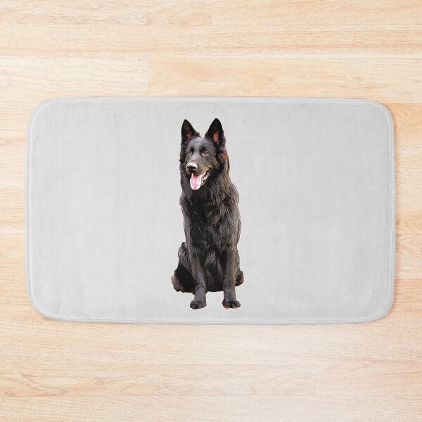Item preview, German Shepherd Black Dog designed and sold by ElegantCat.