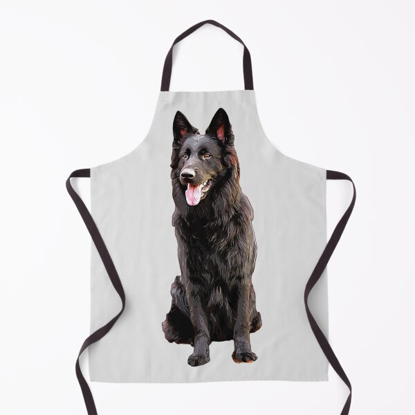 Item preview, German Shepherd Black Dog designed and sold by ElegantCat.