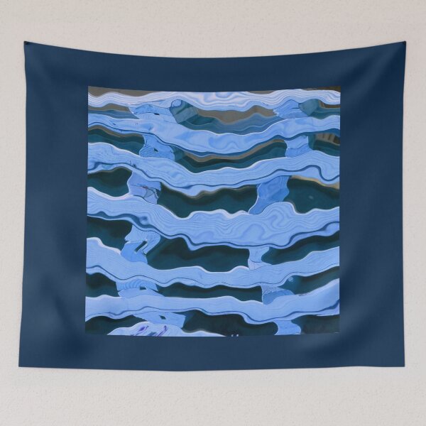 Item preview, Blue Wood Abstract designed and sold by Latorih10.