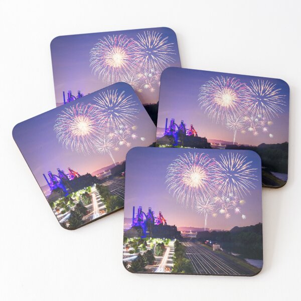 Item preview, Fireworks behind the Steel Stacks designed and sold by chasethislight.