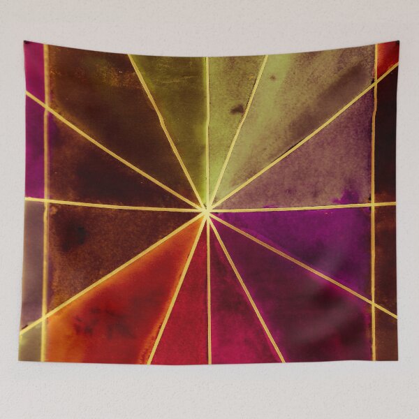 Item preview, Stain Glass Fire designed and sold by Designs By YL.