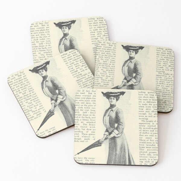 Item preview, Victorian Girl - Old Fashion designed and sold by lindalooart.