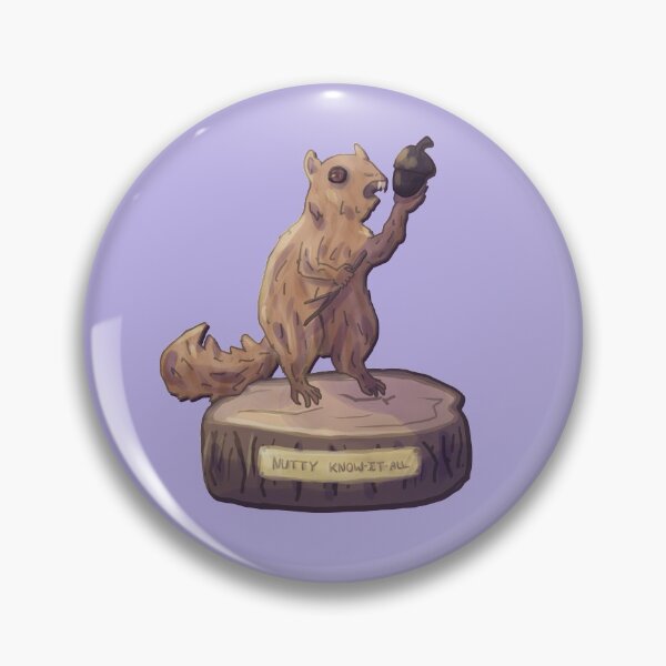 Item preview, Crazy 'Wood-carved' Squirrel: the Nutty Know-It-All designed and sold by strudeldoodle.