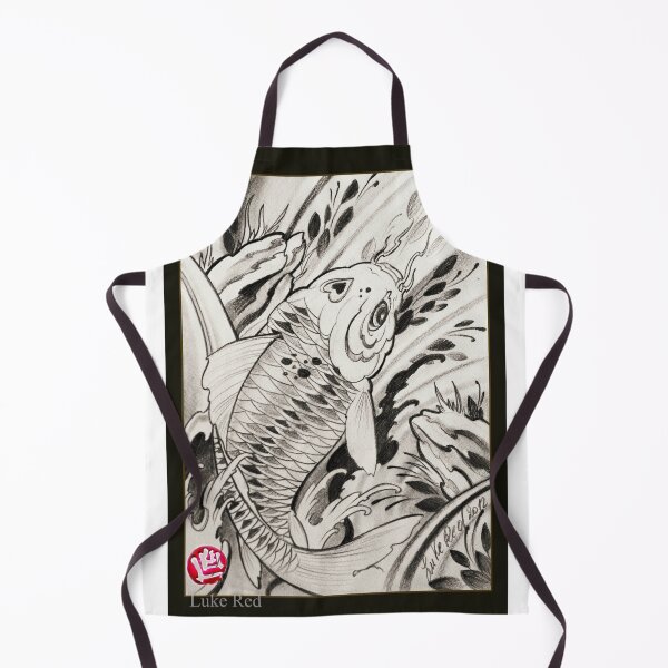Item preview, koi fish by Luke Red designed and sold by lukeredtattoo.