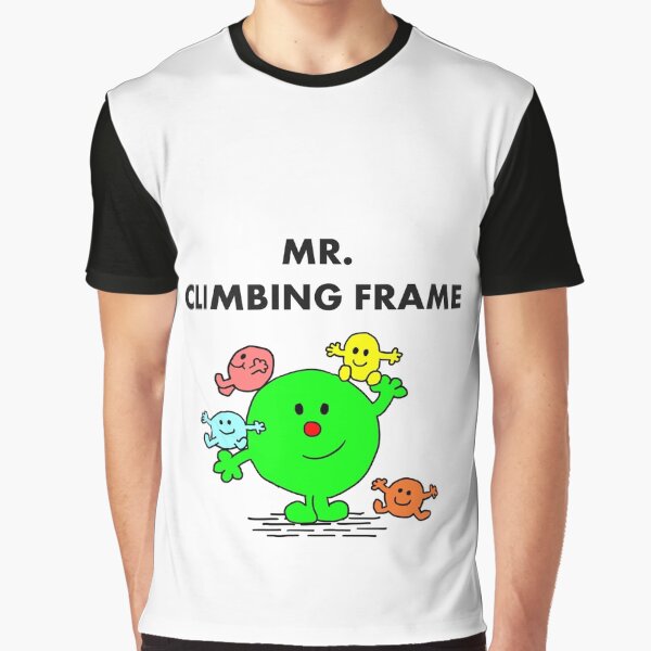 Herr Klettergerüst Grafik T-Shirt