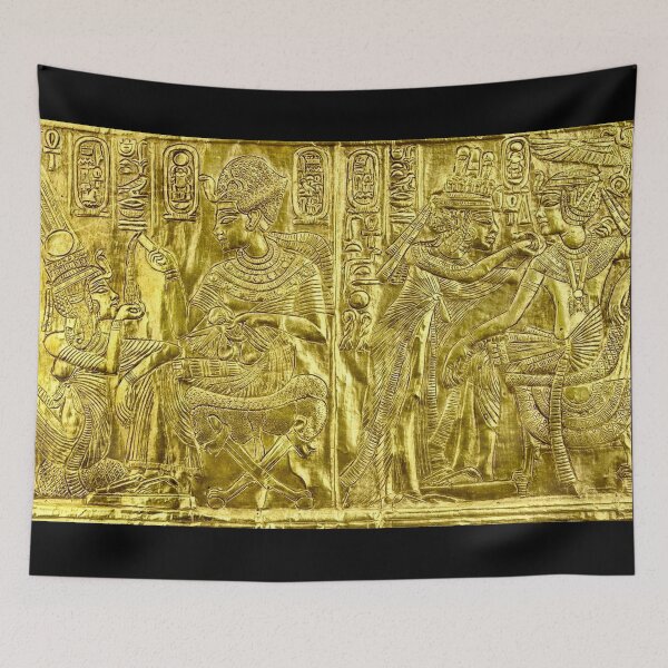 Item preview, Scenes from the gold shrine of Tutankhamun designed and sold by DotorEaon.