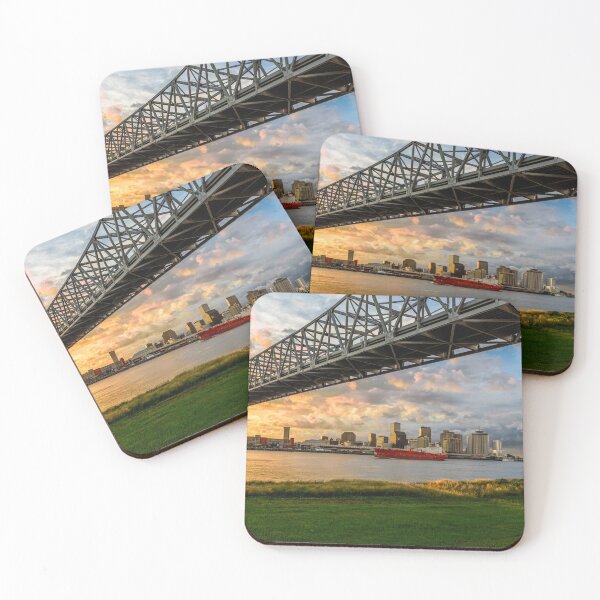 Item preview, New Orleans Sunset and Ship designed and sold by chasethislight.