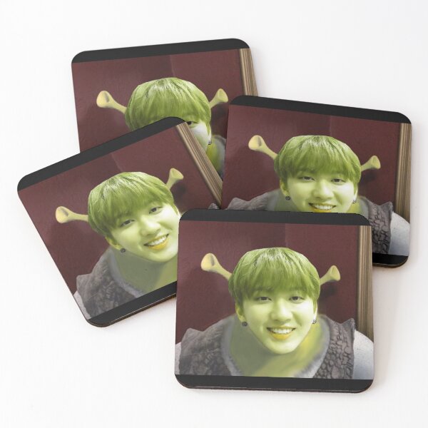 Item preview, Shrek Changbin Stray Kids Meme designed and sold by strobesdoesart.