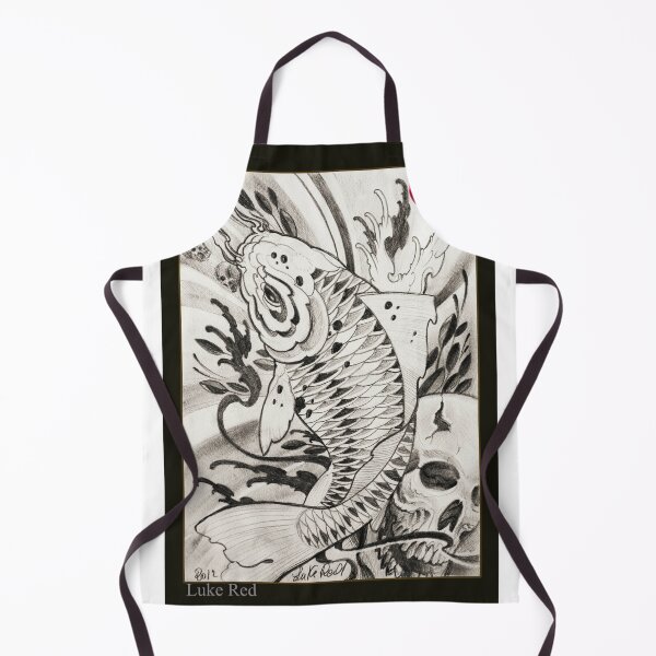 Item preview, koi fish by Luke Red designed and sold by lukeredtattoo.