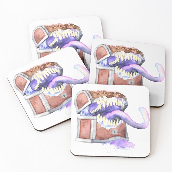 Item preview, Watercolor Mimic Chest designed and sold by RoxyTocin.