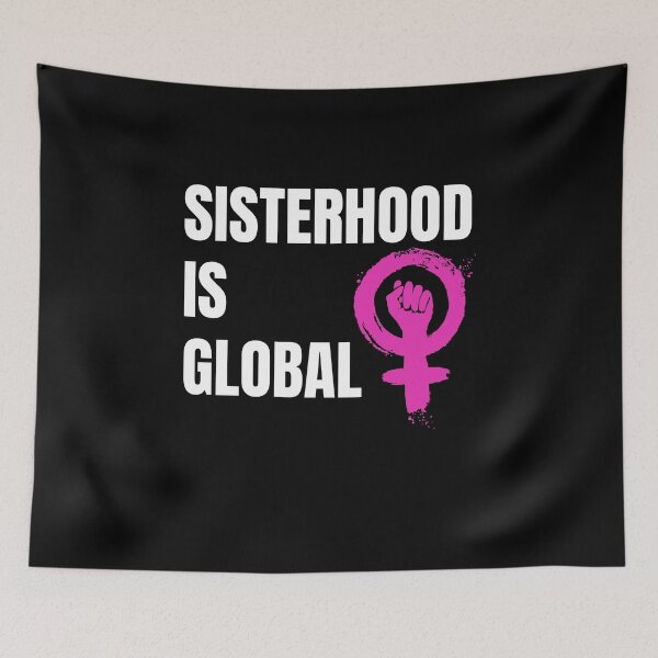 Item preview, Sisterhood is global l Global Sisterhood l Women Unite l Feminism Quotes l Feminism l Sisterhood small icon designed and sold by T1337.