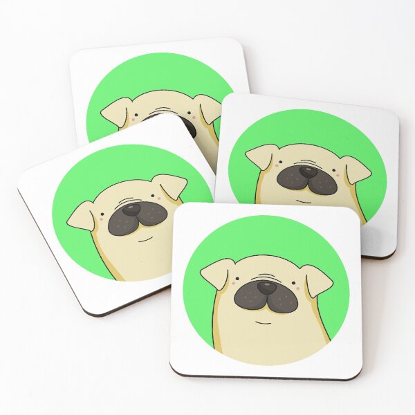 Item preview, Kawaii Pug designed and sold by kawaiilife.