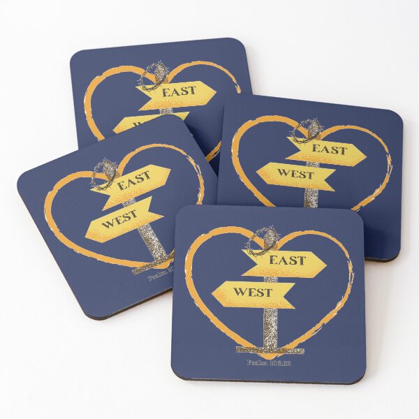 Item preview, Psalm 103:12 designed and sold by WokeWords.
