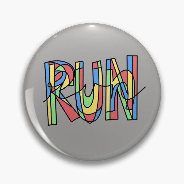 Item preview, Colorful Run Doodle designed and sold by klaireep.