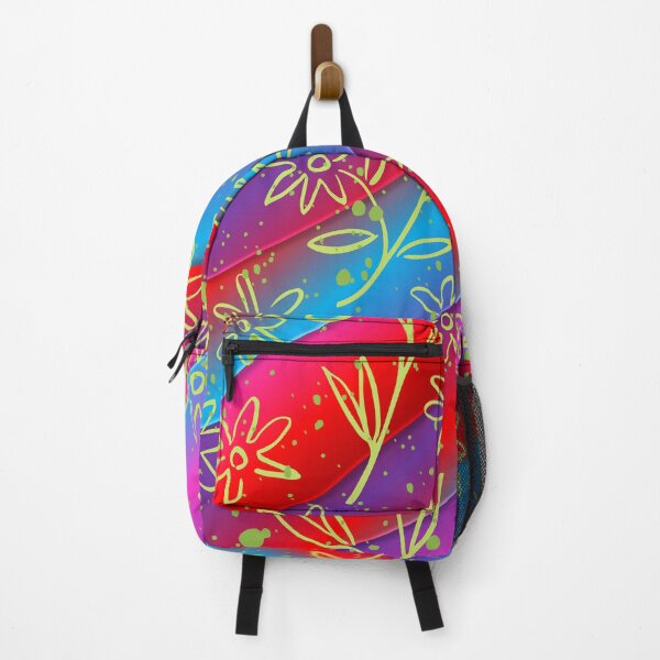 Item preview, Abstract Flowers and Dots Wave Pattern designed and sold by silviaol.