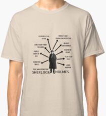 The Anatomy of Sherlock Holmes Classic T-Shirt