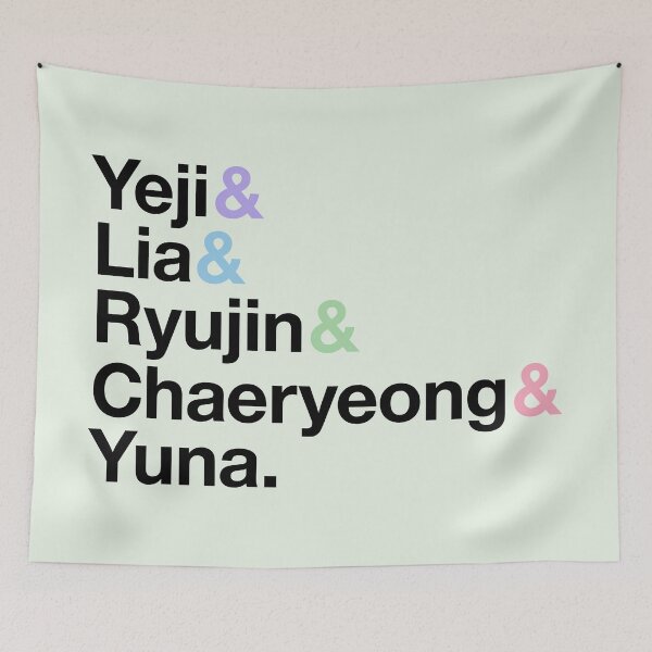 Item preview, ITZY & Ampersand Style designed and sold by opalime.