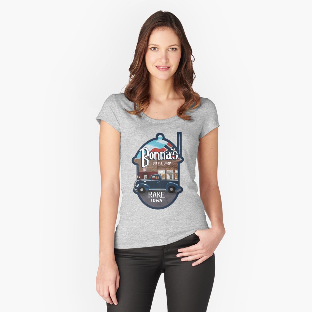 Item preview, Fitted Scoop T-Shirt designed and sold by eliseclassique.