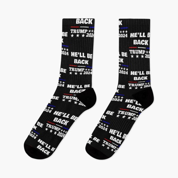 Item preview, He'll Be Back - Trump 2024 designed and sold by SharpThreadZ.