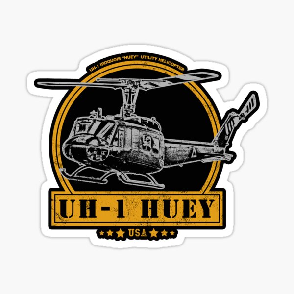 Officially Licensed USMC UH-1N Huey Gunship Commemorative Patch