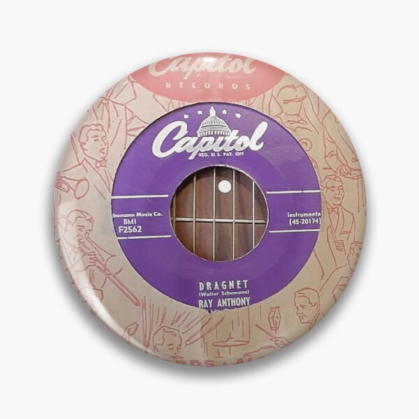 Item preview, Dragnet, 1953, 45, Ray Anthony, company sleeve, vintage  designed and sold by Vintaged.