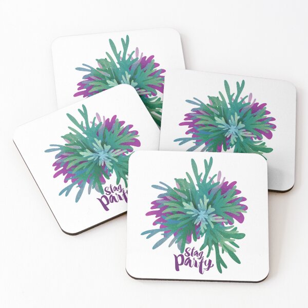 Item preview, Stag Party Fern, Fun Staghorn Fern designed and sold by DesignChaser.