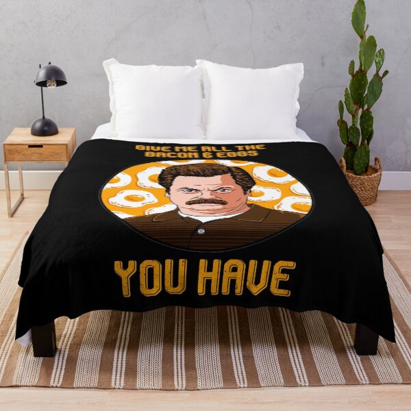 Item preview, Parks and Recreation Sitcom Give Me All The Bacon & Eggs You Have designed and sold by JamesSusan9.
