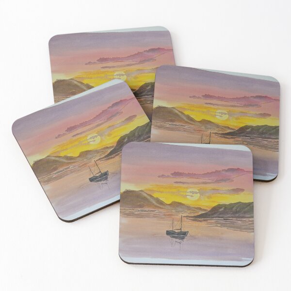 Item preview, Boat at Sunset designed and sold by burklundl.