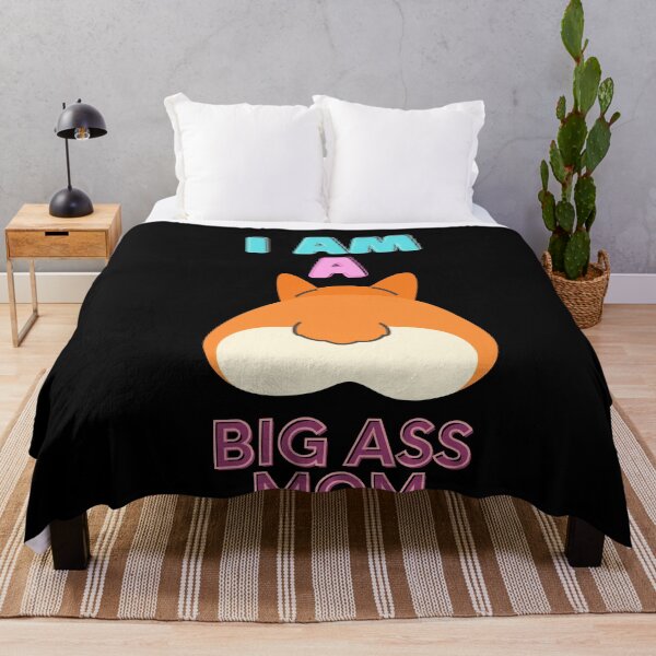 Item preview, Big Ass Mom with Cute Corgi Coming To Town designed and sold by HumbleShirt.