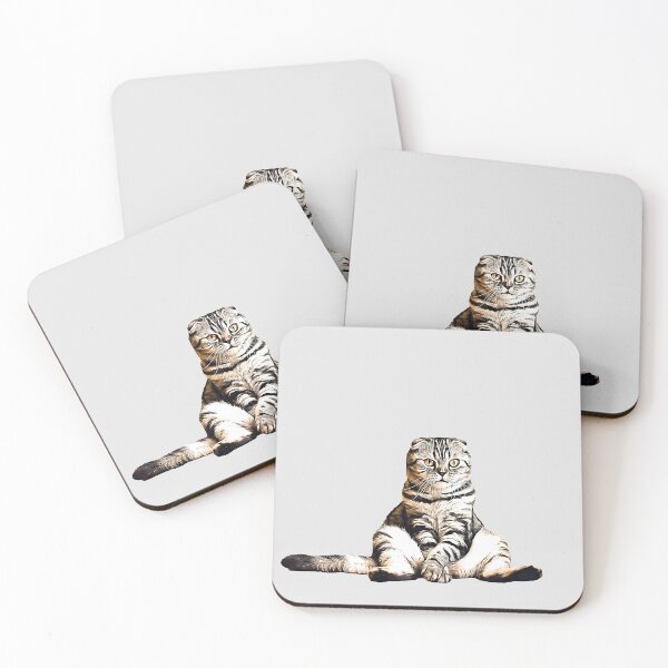 Item preview, Scottish Fold - El gato modelo designed and sold by ElegantCat.