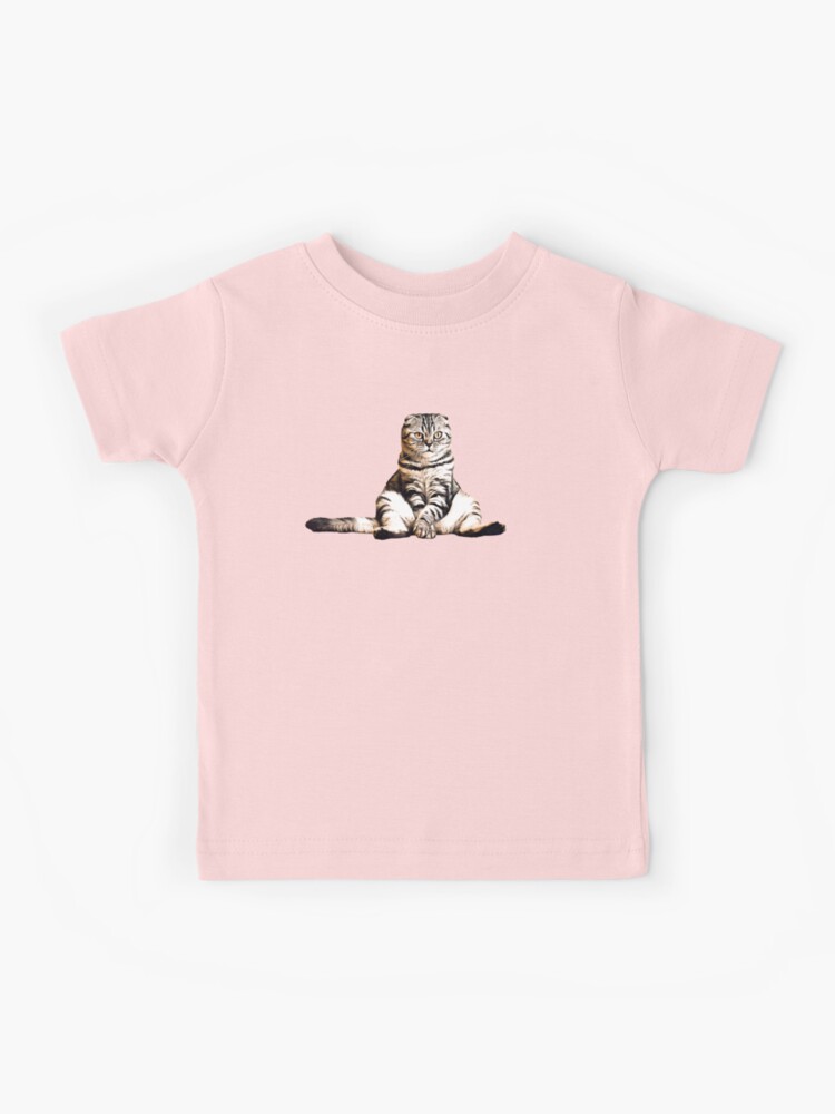 Scottish Fold Cat V2 - Watercolor paint Kids T-Shirt for Sale by