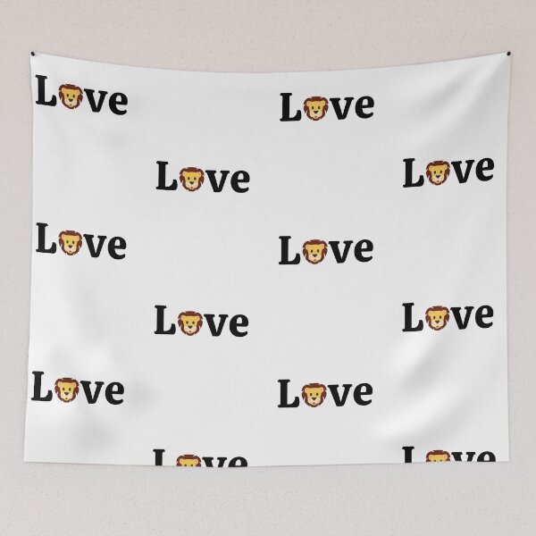 Item preview, Love Lion, Cute Lion, patterned designed and sold by JRice66.