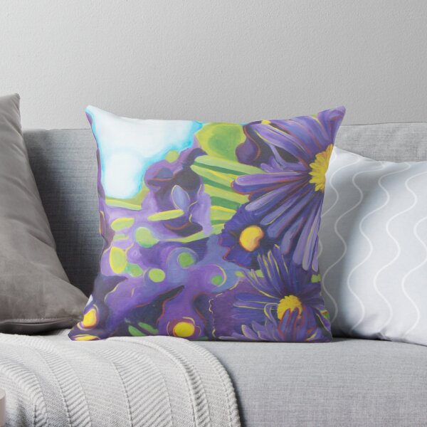 Garden Stroll Throw Pillow