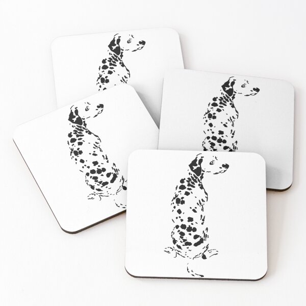 Item preview, Dalmatian on white designed and sold by SpongyDesings.