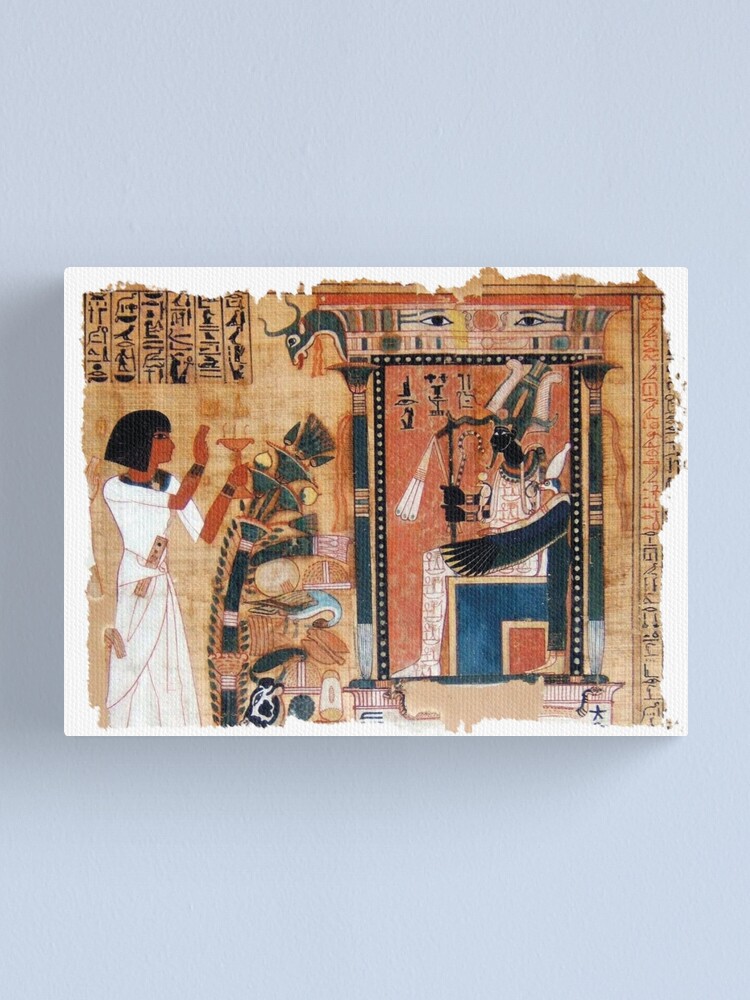 Not Framed Canvas Prints Old Egyptian Papyrus Fine Art Home Decor Wall Art