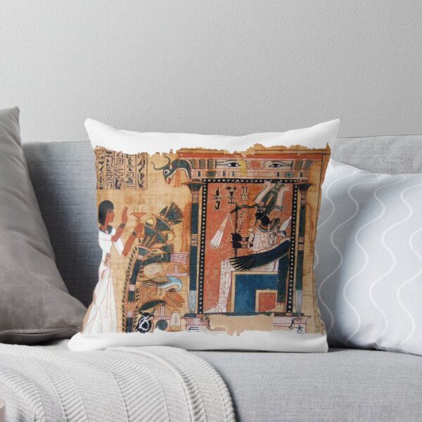 Item preview, Papyrus illustration from the egyptian Book of the Dead | Ilustración en papiro del Libro de los Muertos egipcio designed and sold by improveyourself.
