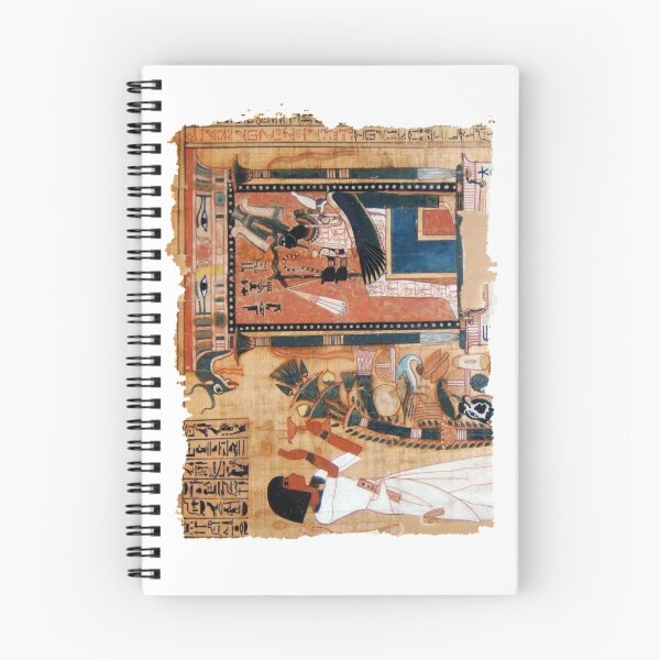 Item preview, Papyrus illustration from the egyptian Book of the Dead | Ilustración en papiro del Libro de los Muertos egipcio designed and sold by improveyourself.
