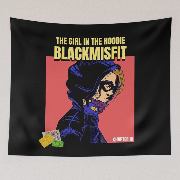 Item preview, Black Misfit. Fake Vintage Comic Book Cover. designed and sold by shirtdan.