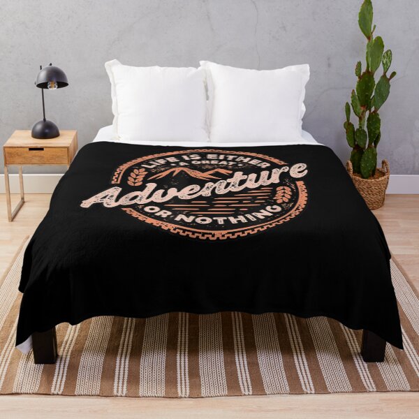 Item preview, Life Is A Great Adventure Or Nothing Awesome Graphic designed and sold by saigeorion.