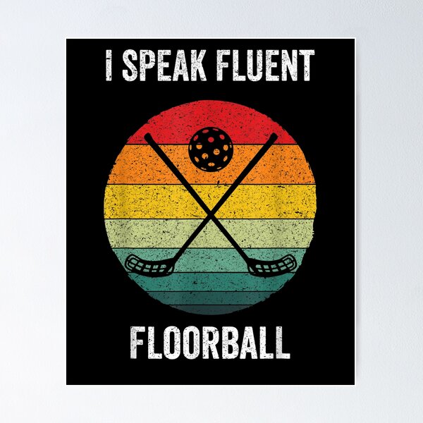  Floorball Knowledge Metal Tin Signs Floorball Equipment  Infographic Posters Floorball Players Club Home Room Science Wall Decor  8x12 Inches : Office Products