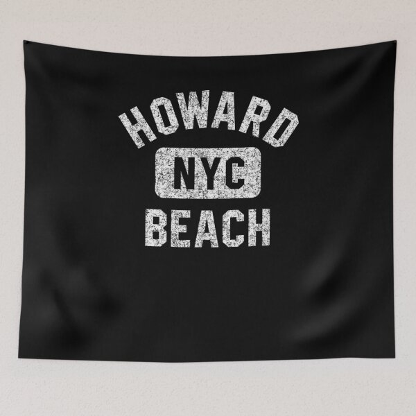 Item preview, Howard Beach Queens Nyc Gym Style Distressed White Print  designed and sold by saigeorion.