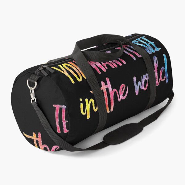 Item preview, Teach The Change You Want To See In The World Tie Dye On Black Background designed and sold by UncleStuScience.