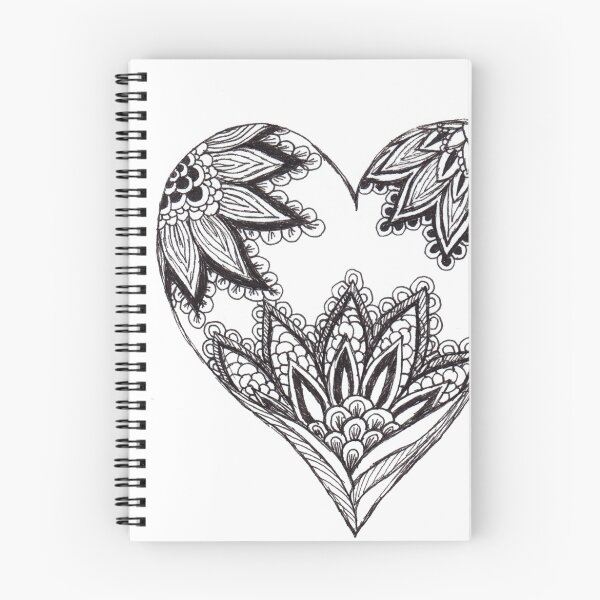 Item preview, Heart tangle designed and sold by Vickie Simons.