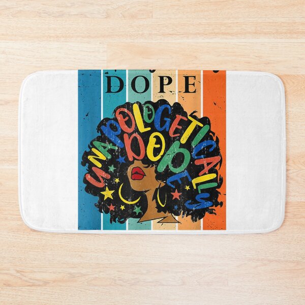 Item preview, Vintage Unapologetically Dope Black Afro History Retro Gift  designed and sold by mylahKristian.