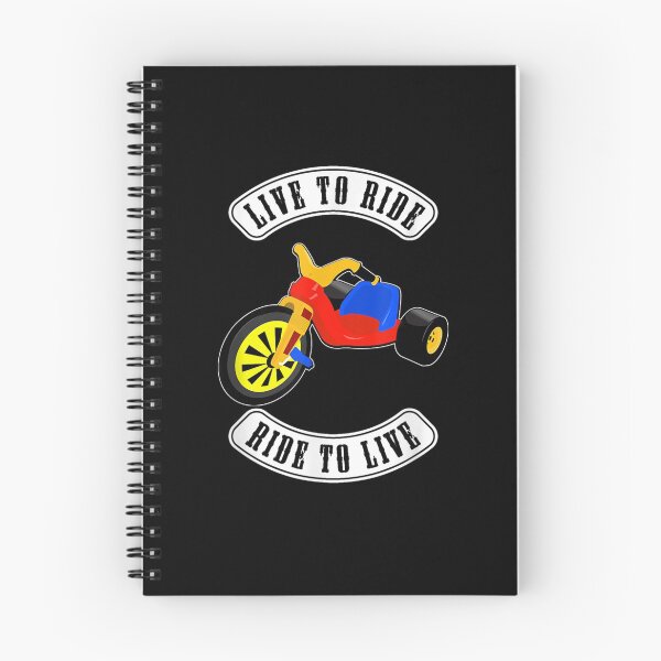 Item preview, The Big Wheel Biker Gang Live To Ride Ride To Live  designed and sold by saigeorion.
