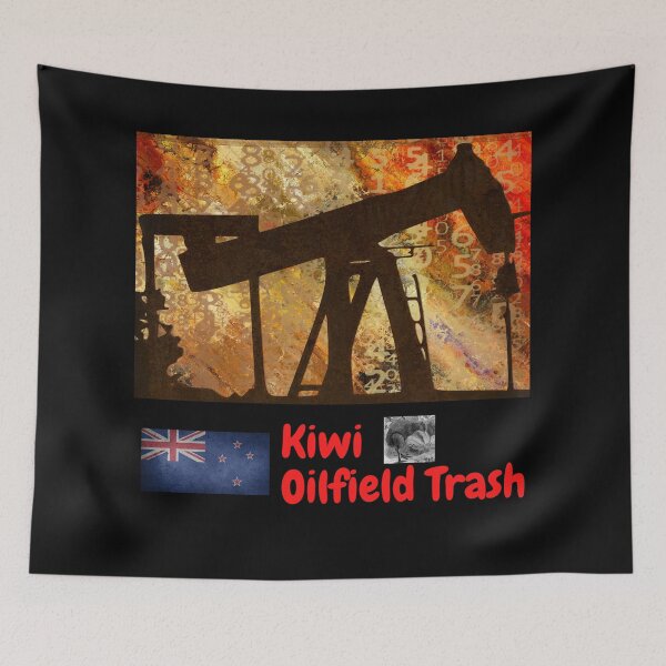 Item preview, Kiwi Oilfield Trash designed and sold by Krispsm.