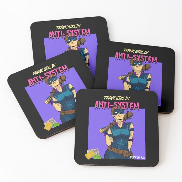 Item preview, Prank Girl in Anti System. Fake Vintage Comic Book Cover. designed and sold by shirtdan.