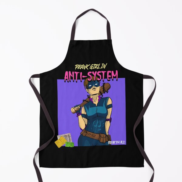 Item preview, Prank Girl in Anti System. Fake Vintage Comic Book Cover. designed and sold by shirtdan.